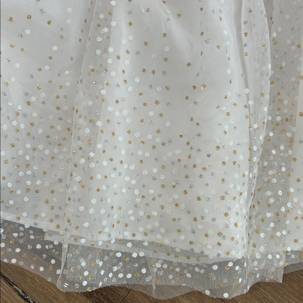Bonnie Jean toddler/girl Christmas Winter dress. Size 18M
Red gold and silver - Picture 10 of 13